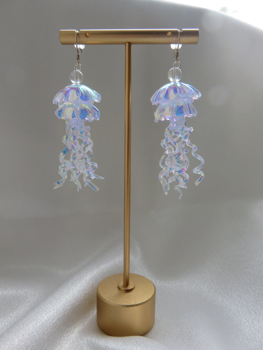 Crystal Jellyfish Earrings