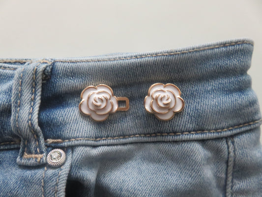 Rose Waist Buttons