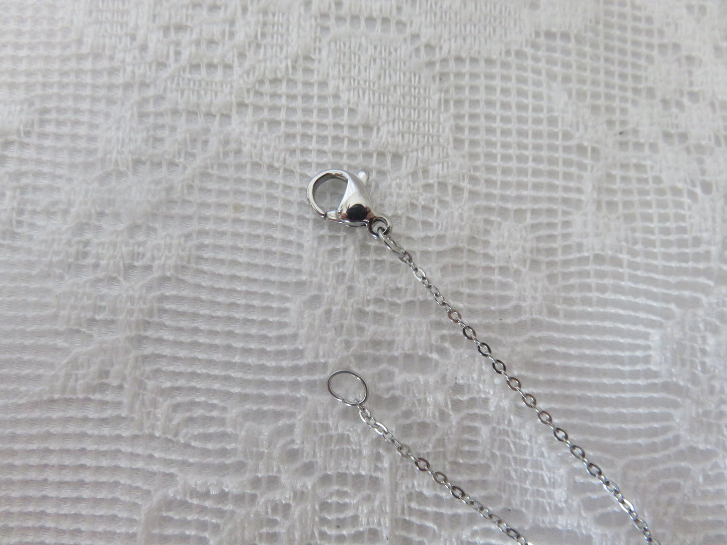 Light Blue Butterfly Necklace