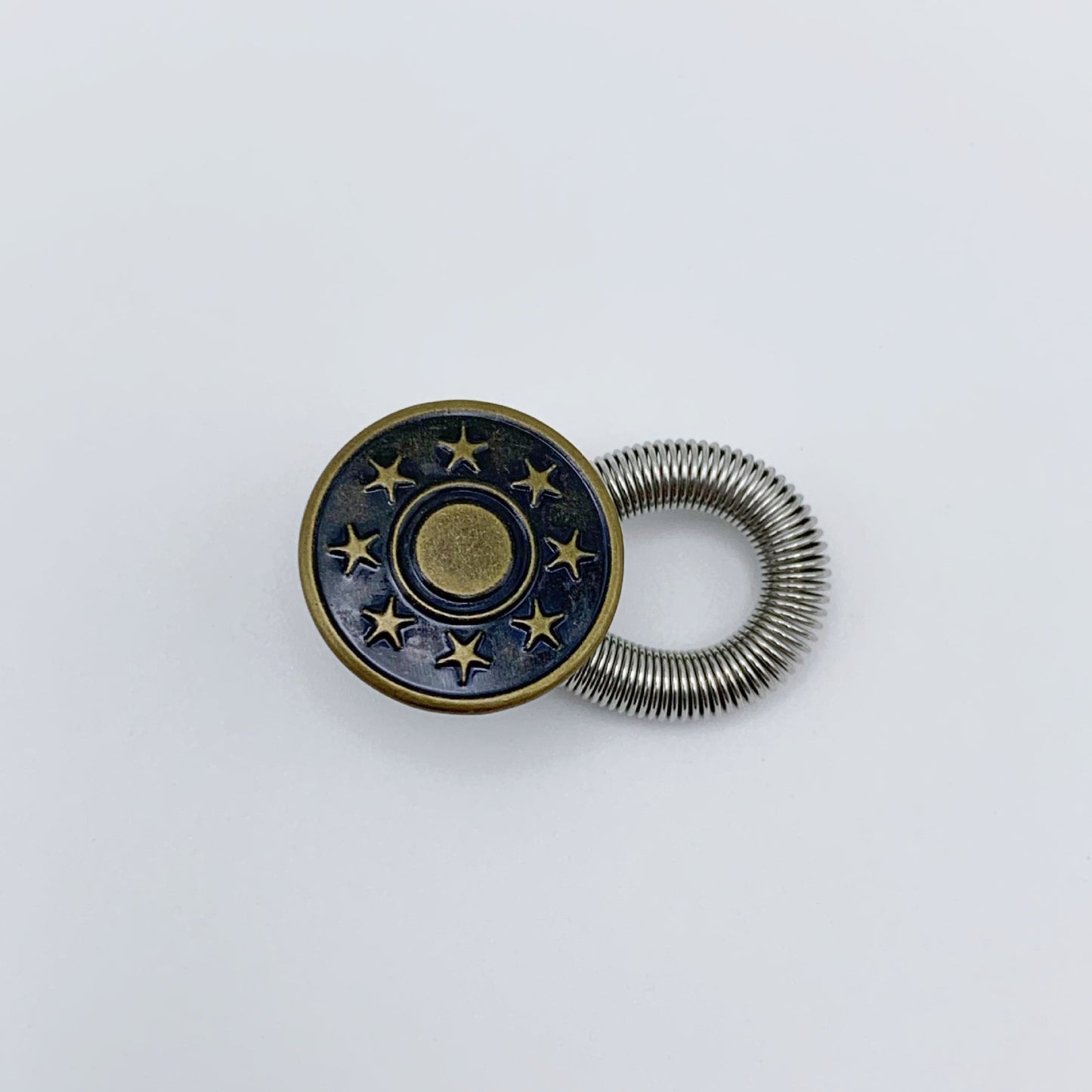 Antique Brass Waist Expander Buttons (Various Styles)