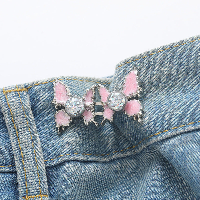 Drip Butterfly Waist Buttons (Various Colors Available)