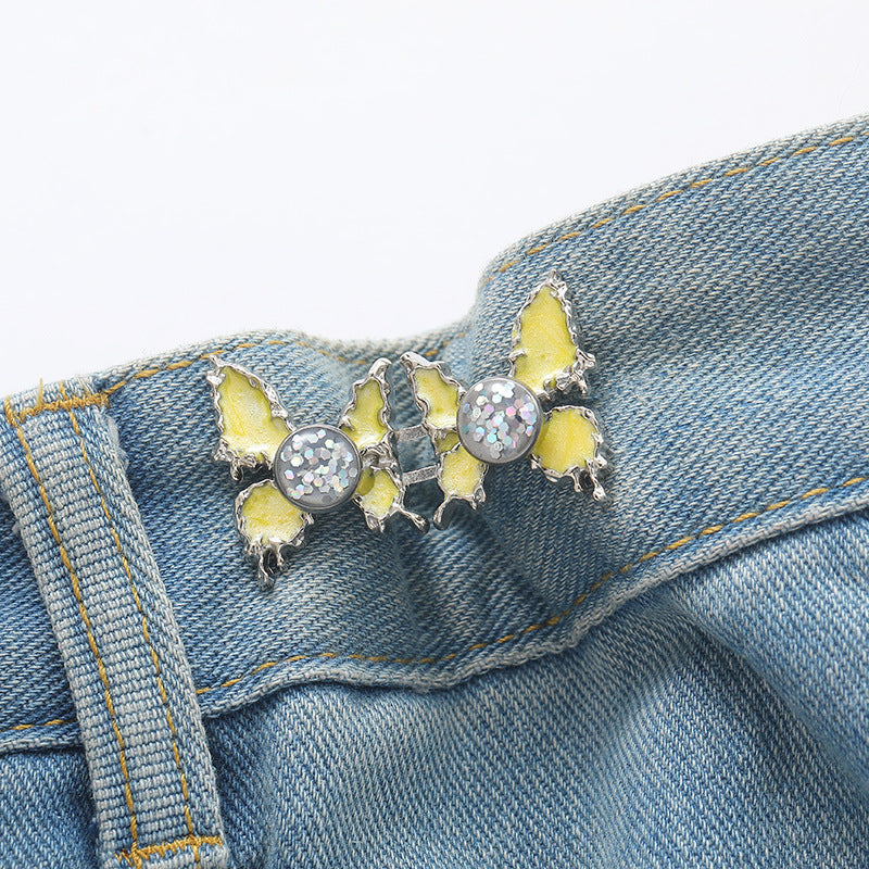 Drip Butterfly Waist Buttons (Various Colors Available)
