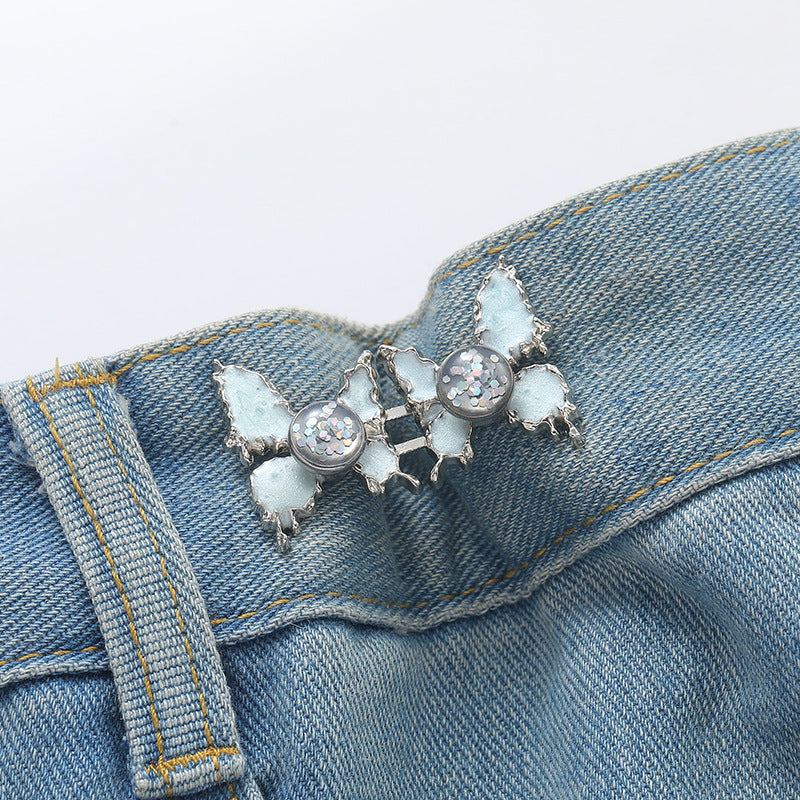 Drip Butterfly Waist Buttons (Various Colors Available)