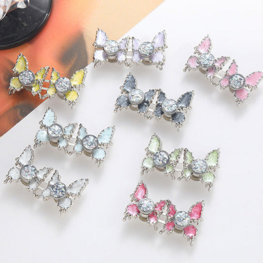 Drip Butterfly Waist Buttons (Various Colors Available)