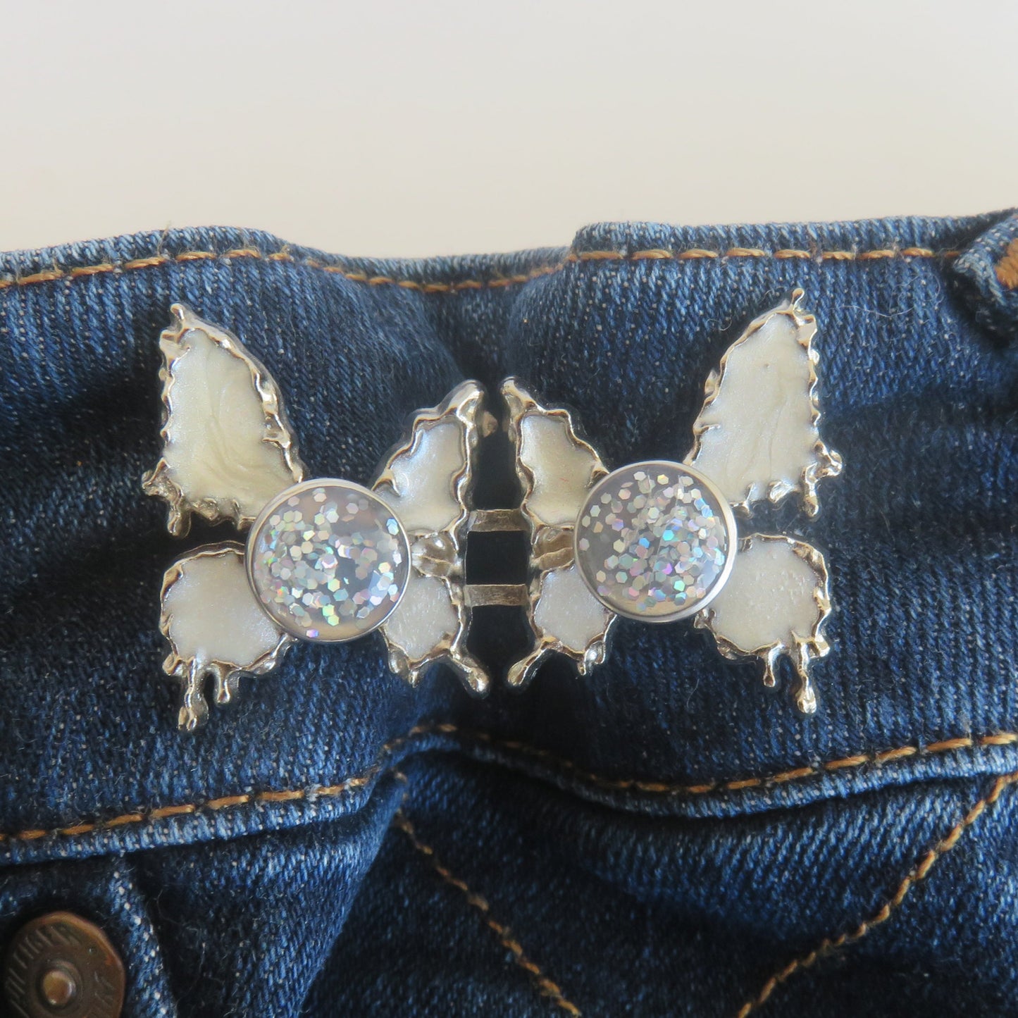 Drip Butterfly Waist Buttons (Various Colors Available)