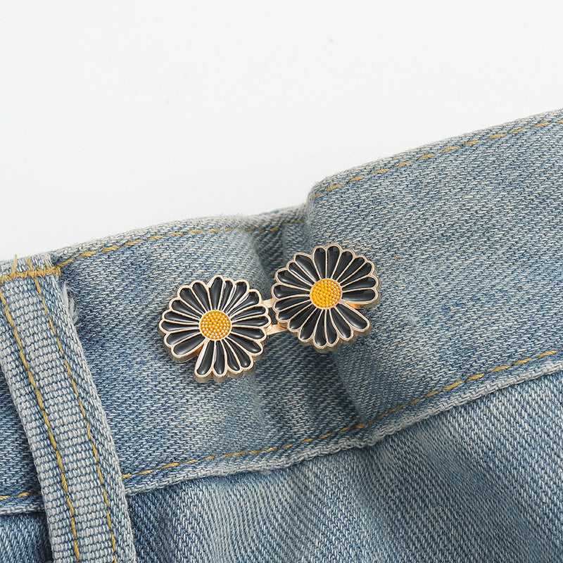 Flower Waist Buttons (Various Colors Available)