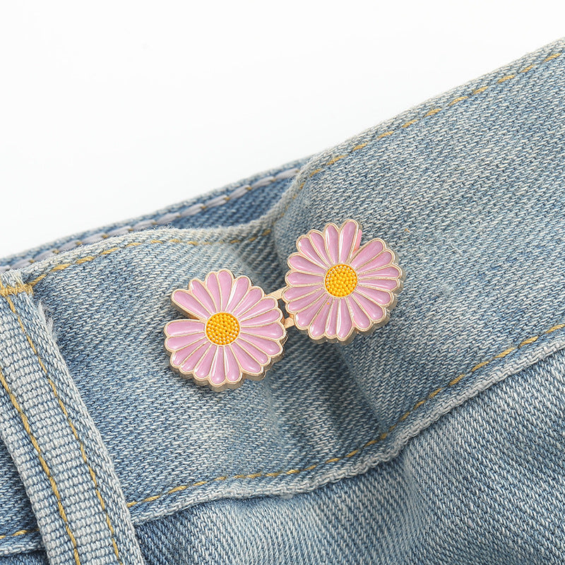 Flower Waist Buttons (Various Colors Available)