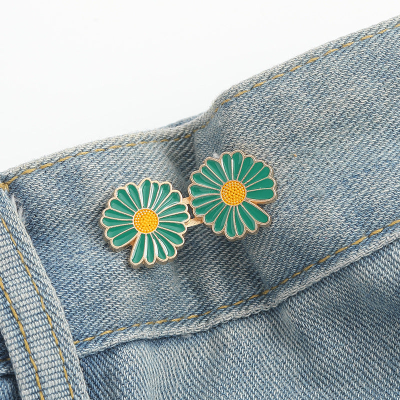 Flower Waist Buttons (Various Colors Available)