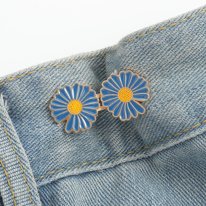 Flower Waist Buttons (Various Colors Available)
