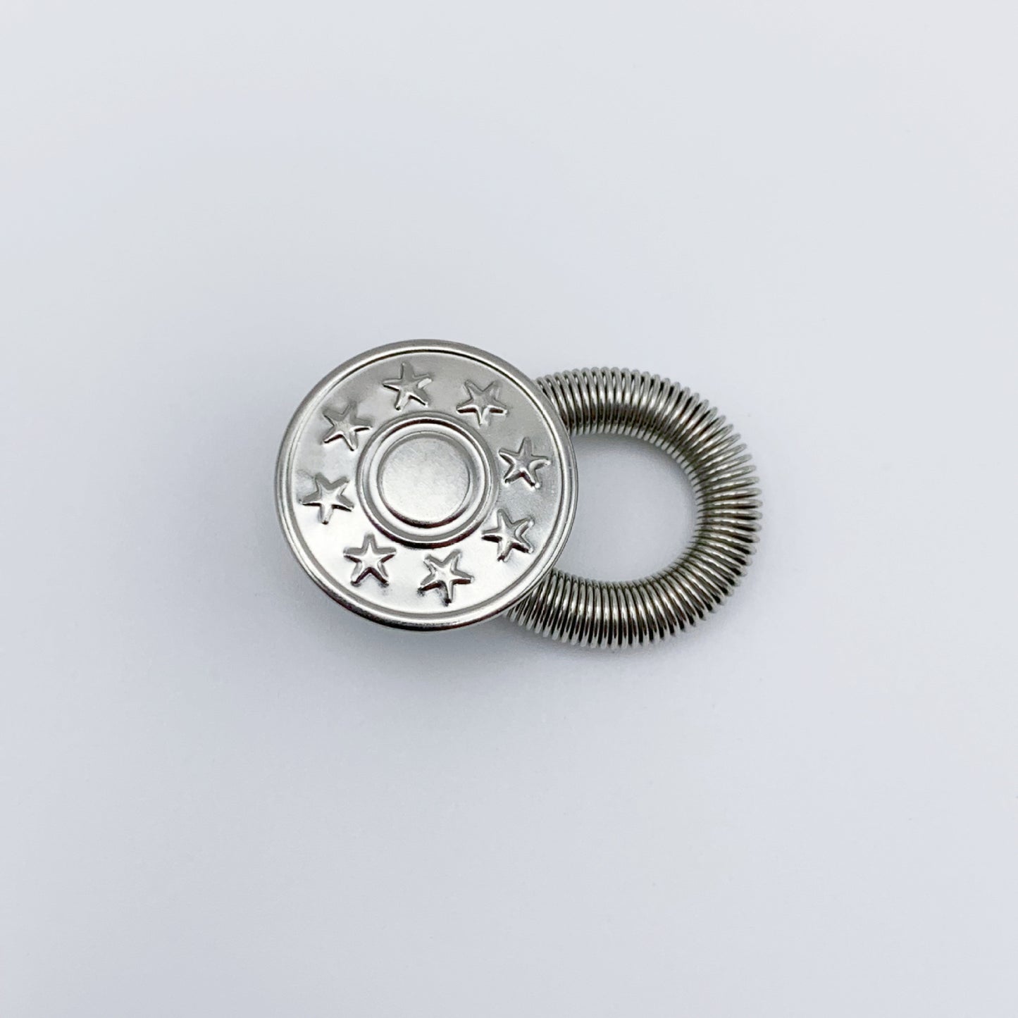 Silver Waist Expander Buttons (Various Styles)