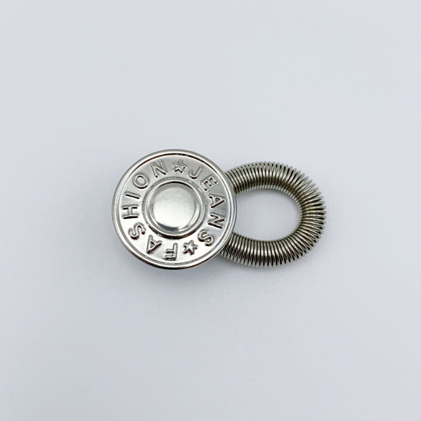 Silver Waist Expander Buttons (Various Styles)