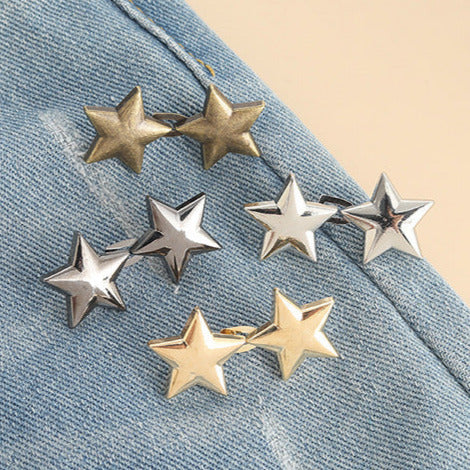 Star Waist Buttons (Various Colors Available)