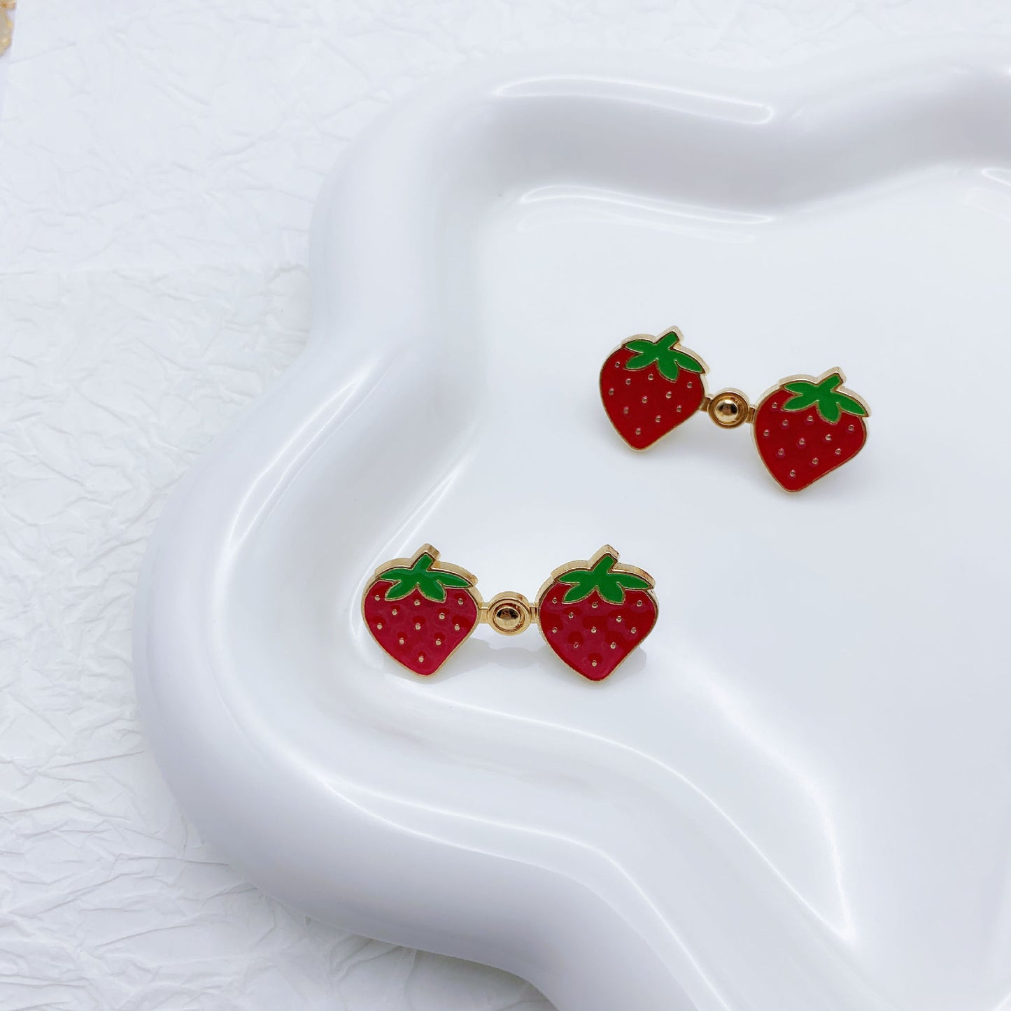 Strawberry Waist Buttons