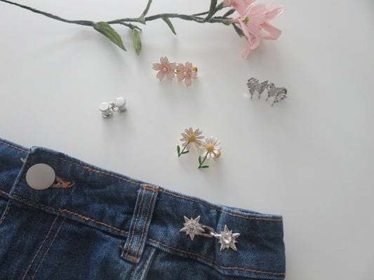 Thrift size doesn't fit or why I stopped stressing over thrift sizing (and the little button hack that helped)