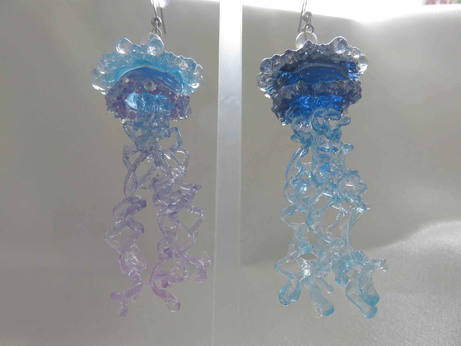 Deep Sea Jellyfish Earrings