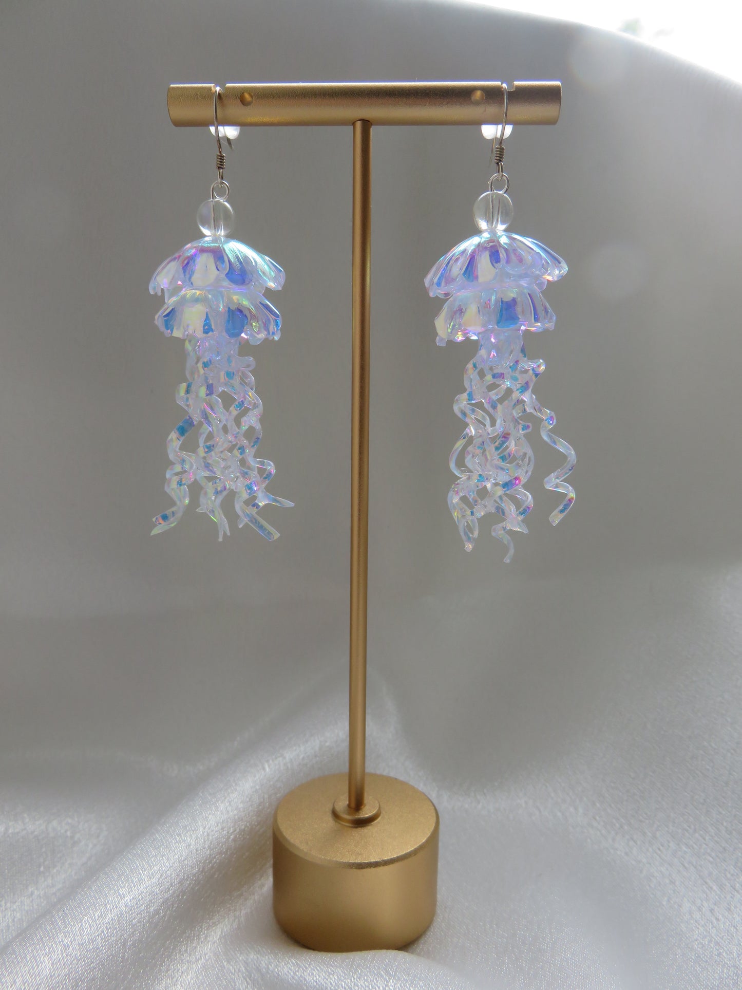 Crystal Jellyfish Earrings
