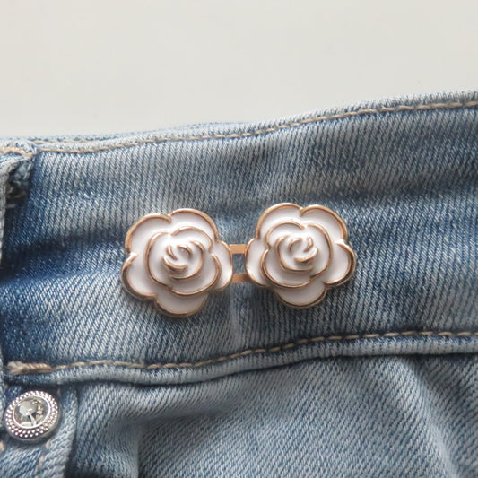 Rose Waist Buttons