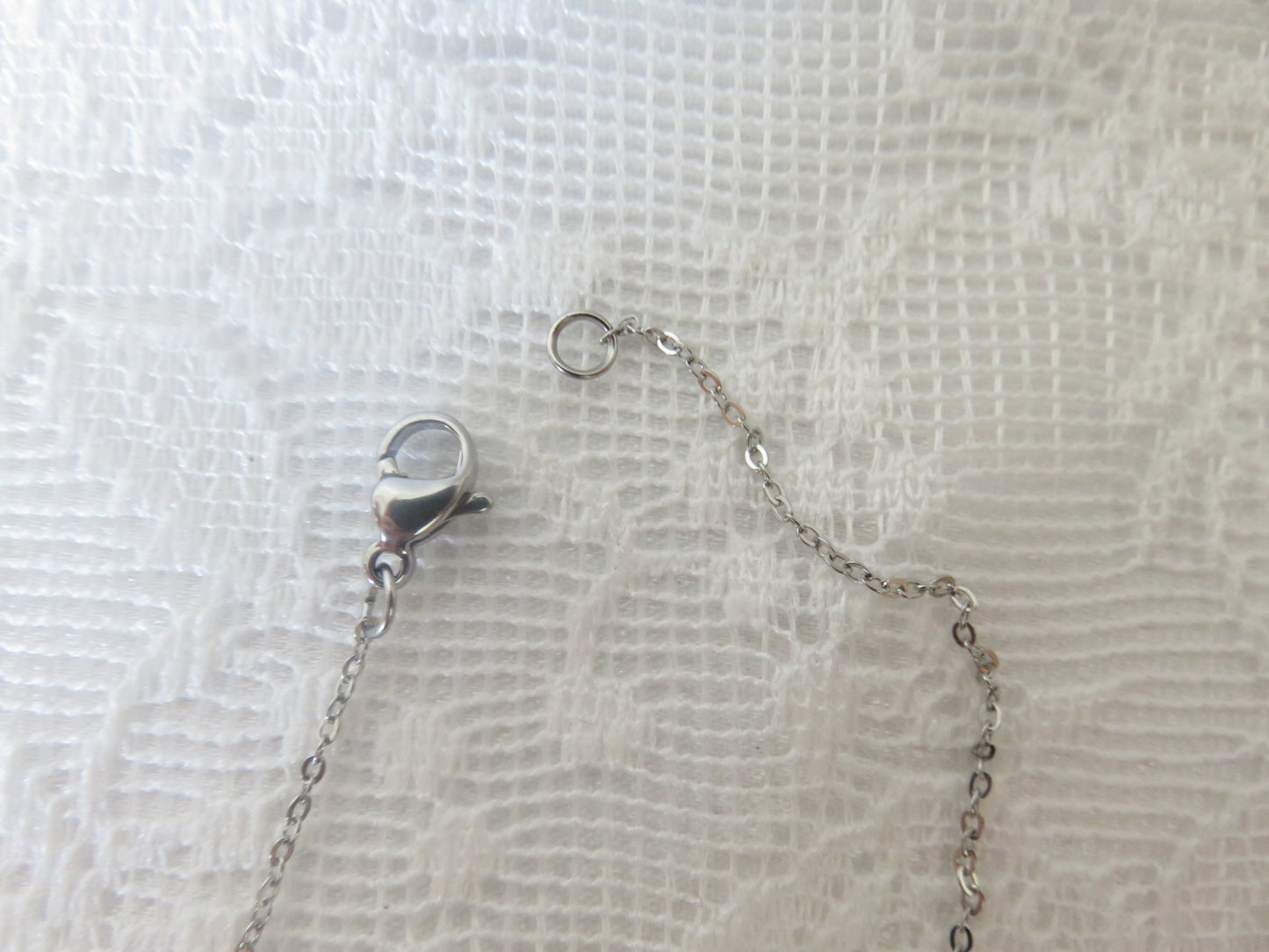 Blue Morpho Butterfly Necklace