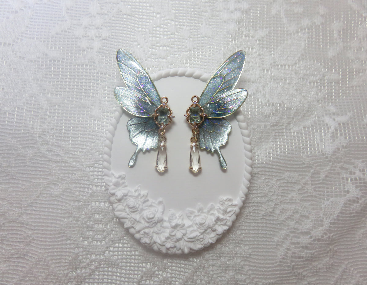 Fairy Butterfly Wing Earrings - Multiple Colors