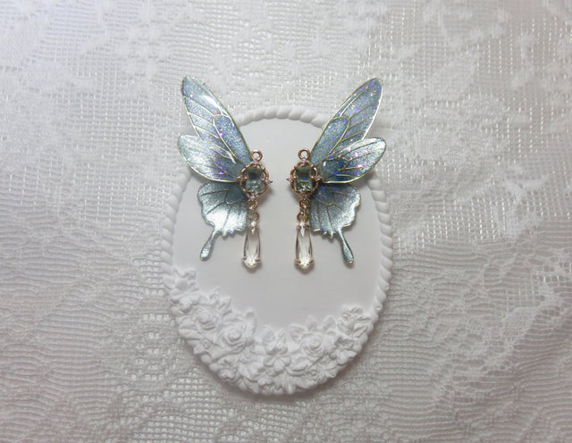 Fairy Butterfly Wing Earrings - Multiple Colors