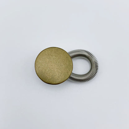 Antique Brass Waist Expander Buttons (Various Styles)