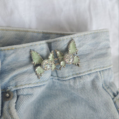Drip Butterfly Waist Buttons (Various Colors Available)
