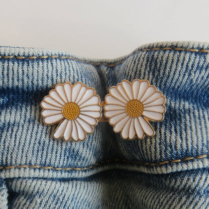 Flower Waist Buttons (Various Colors Available)