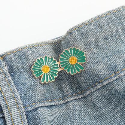Flower Waist Buttons (Various Colors Available)