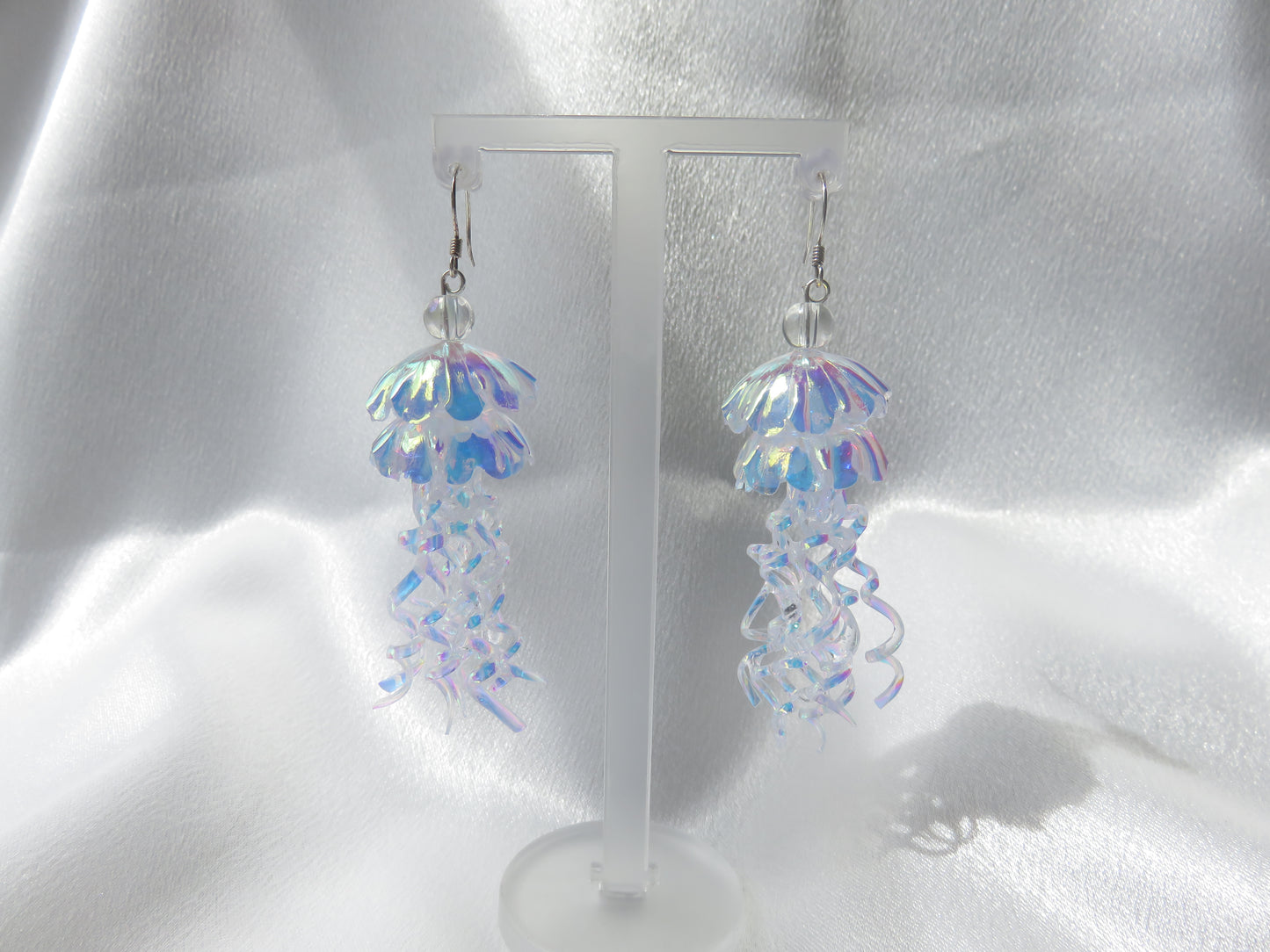 Holographic Jellyfish Earrings