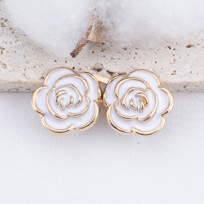 Rose Waist Buttons