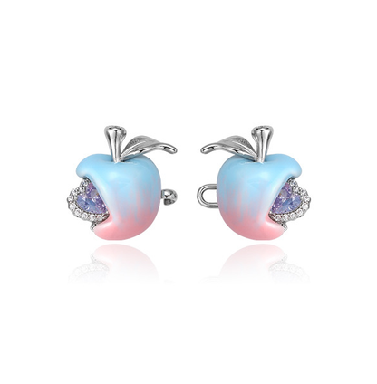 Blue & Pink Apple Waist Buttons