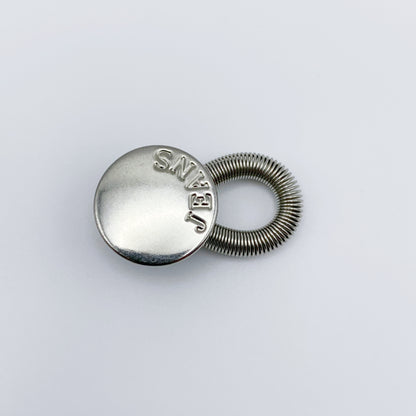 Silver Waist Expander Buttons (Various Styles)