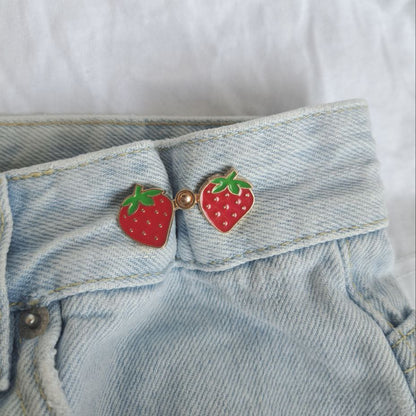 Strawberry Waist Buttons